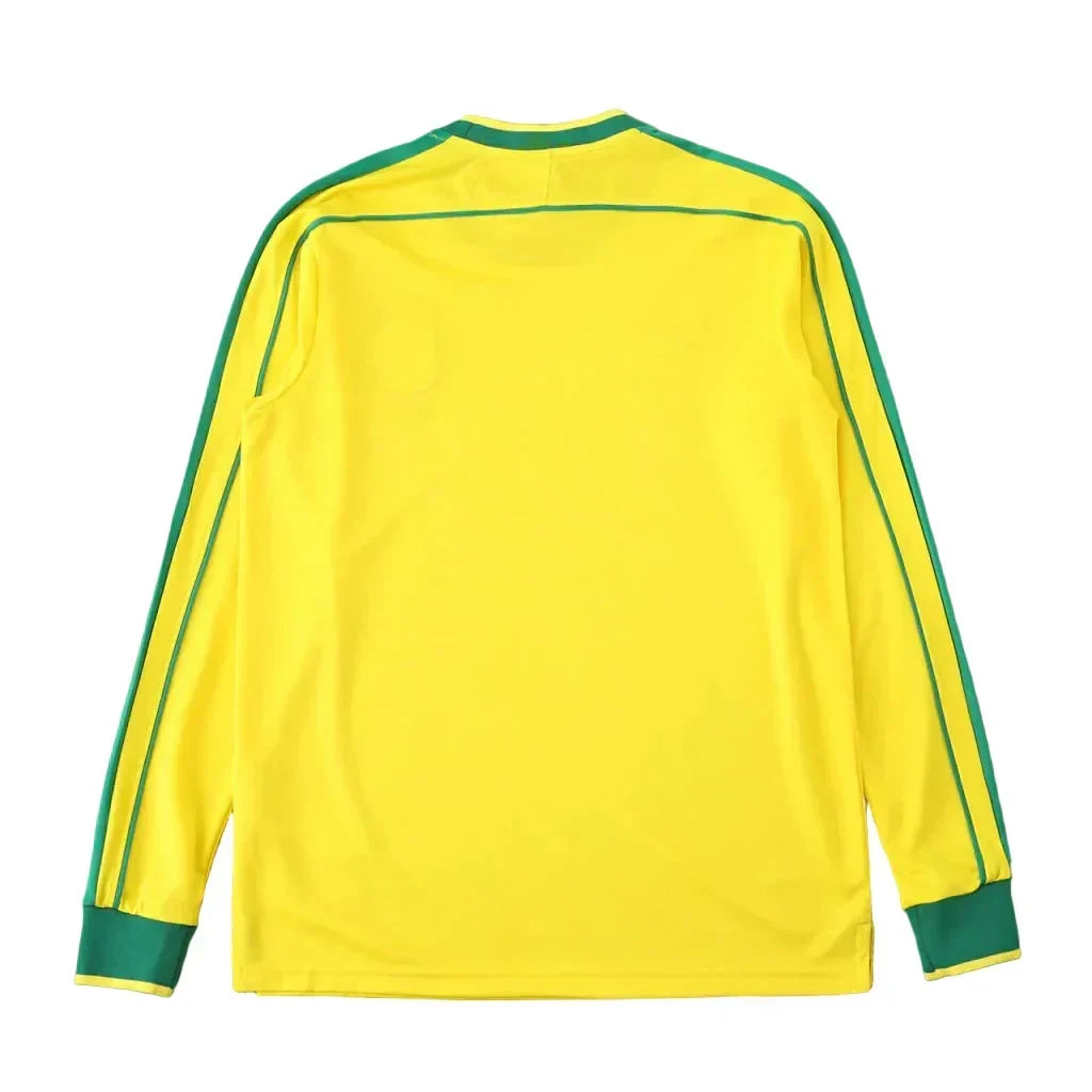 Brazil Retro 1998 Home Jersey - Long Sleeve