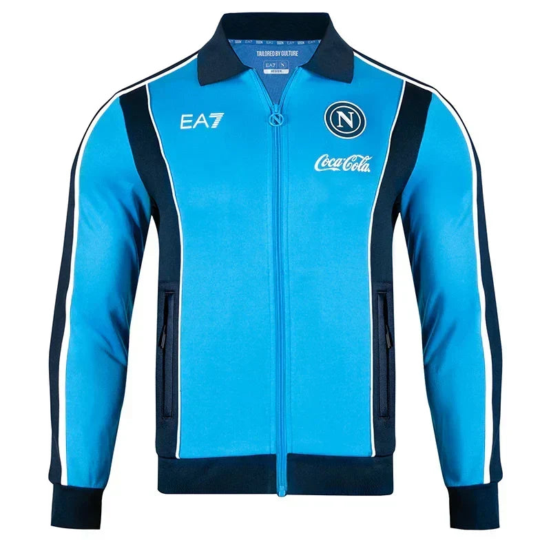 SSC Napoli Sky Blue Euro Anthem Jacket 2025/2026